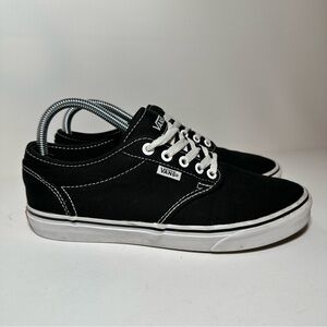 Vans Chukka Low Black White Lace Up Suede Skate Shoe Womens Sz 9 (192 Box 23)